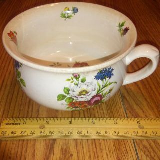 Arthur Wood Chamber Pot Made In England Antique