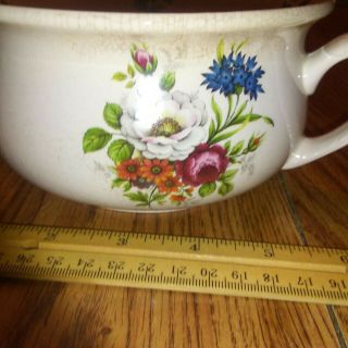 Arthur Wood Chamber Pot made in England Antique 3