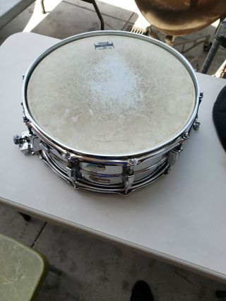 Vintage Ludwig Sensitive Snare Drum 14 X 5 With Bag