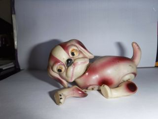 Vintage Very Rare Made In Japan Celluloid Dog