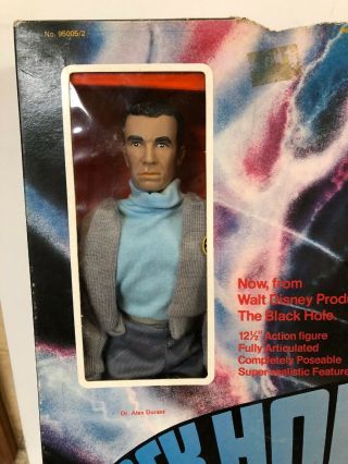 Rare Disney ' s THE BLACK HOLE movie mego 12 inch vintage figure Dr Alex Durant 2