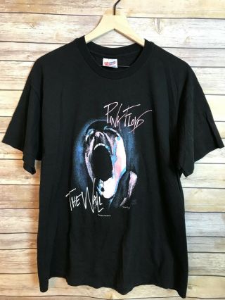 Vintage 1982 Pink Floyd The Wall T Shirt Euc Winterland Roger Waters 82 Xl/l