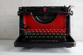 Antique - Remington Typewriter - Black & Red - Full Order