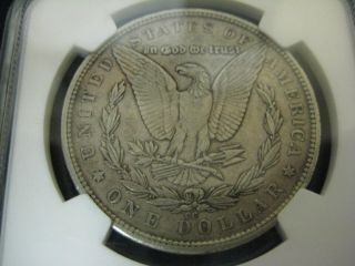 1879 - CC MORGAN SILVER DOLLAR NGC CERTIFIED XF45 RARE.  GRADE. 3