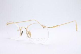 Vintage Donna Karan Dk 151 320 Titanium Eyeglasses Size:48 - 19 - 135