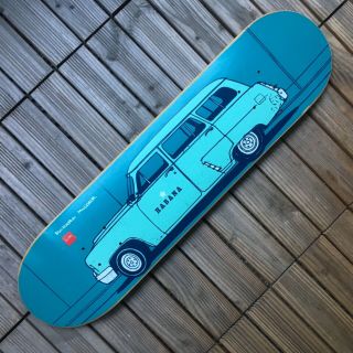 Chocolate Skateboard Deck Richard Mulder /// Evan Hecox /// Vintage Nos 2001