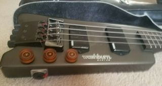 Rare 1980 ' s Vintage Washburn Bantam B60 Headless Bass Guitar 3