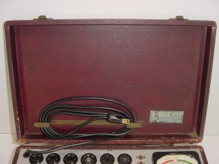 Vintage Hickok 600 Dynamic Mutual Conductance 300B 6L6 12AX7 Tube Tester Checker 8