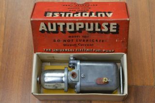 Vintage Nos Autopulse Model 500 6v Electric Fuel Pump