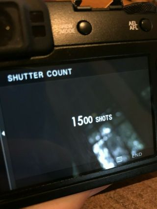 Fujifilm X100f Digital Camera (black) / Rarely / 1500 Shutter Count 7