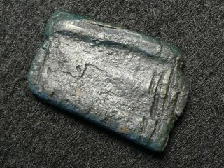 4000y.  O: Rarity Wonderful Adze Ingot " Money " ? 33mms European Bronze Age Copper?