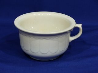 Large Vintage Porcelain Chamber Pot