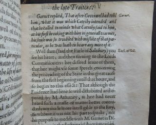 Rare GUNPOWDER PLOT 1606 TRIAL BARBAROUS TRAITORS Catesby FAWKES Henry Garnet 11
