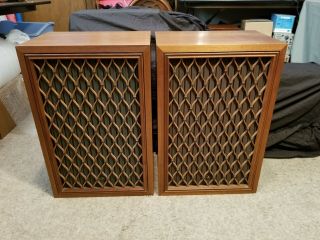 Pair Vintage Pioneer Cs - 99a Stereo Speakers