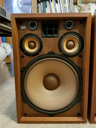 Pair Vintage Pioneer CS - 99A Stereo Speakers 3