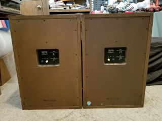 Pair Vintage Pioneer CS - 99A Stereo Speakers 9