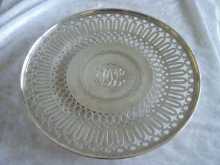 Antique Mermod Jaccard And King Co.  Sterling Silver Serving Plate