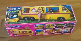 Mattel Star Traveller 3 Foot Motor Home Camper 12 " Doll Acc.  Playset Mib`76 Rare
