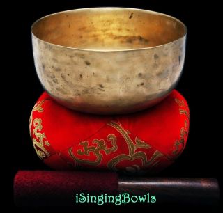 Antique Tibetan Singing Bowl: Thado 6 3/8 ",  Ca.  18th Century,  E3 & G 5.  W/ Video