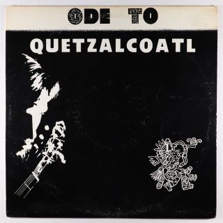 Dave Bixby - Ode To Quetzalcoatl Lp - Rare Private Psych Folk