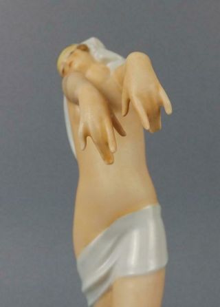 Antique Porcelain German Art Deco figurine of a Nude Dancer by Rosenthal. 11