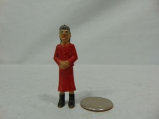 Marx Vtg 1960s Figure Gravel Gertie Newspaper Comic Dick Tracy Character