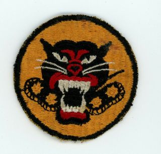 Ww2 Wwii Us Army Tank Destroyer Patch Ssi Empty Mouth Variation