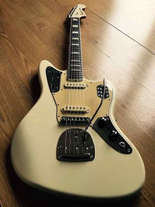 Very Rare Fender Jaguar Arctic White Ltd 150 Worldwide Ken Custom B,  B 2013