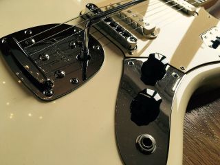 VERY RARE FENDER JAGUAR ARCTIC WHITE LTD 150 WORLDWIDE KEN CUSTOM B,  B 2013 7