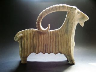 Rare Aldo Londi Bitossi Goat Ram Ibex MCM Decor Italian Ceramic Art Circa 1960 3