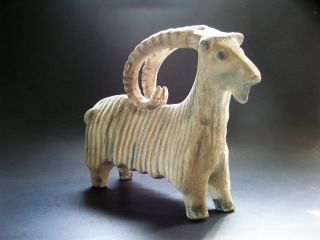 Rare Aldo Londi Bitossi Goat Ram Ibex MCM Decor Italian Ceramic Art Circa 1960 9