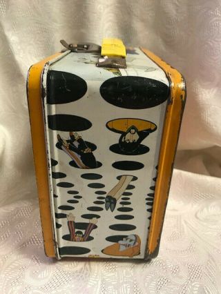 Vintage 1968 Yellow Submarine Metal Lunchbox The Beatles 5