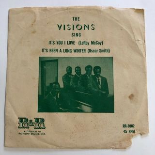 The Visions - W / Rare Picture Sleeve - It 