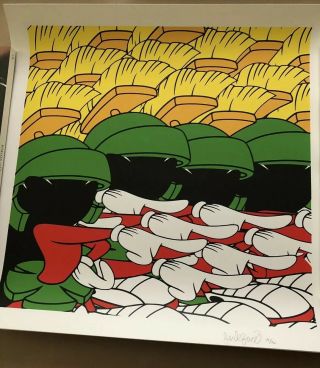 Jerkface Greetings Jerklings S/n Silkscreen Poster Art Print Rare Invader