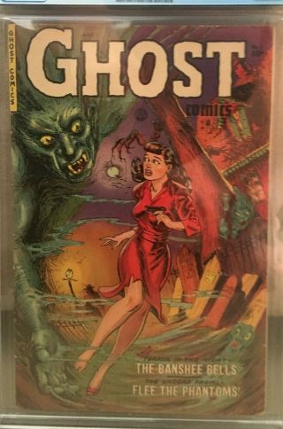 Ghost Comics 1 CGC 5.  0 OW - W Pre - Code Horror Rare PCH 1951 Fiction House GGA 6