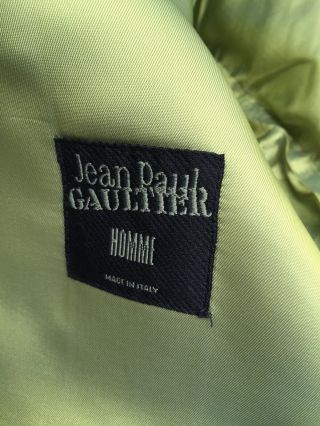 Jean Paul Gaultier 1980’s Rare Iconic Op Art Torso Jacket Size 42 Rare 9