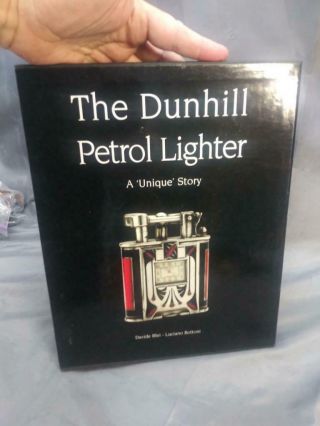 The Dunhill Petrol Lighter Book on Cigarette Lighters Vintage in Case Cover 6