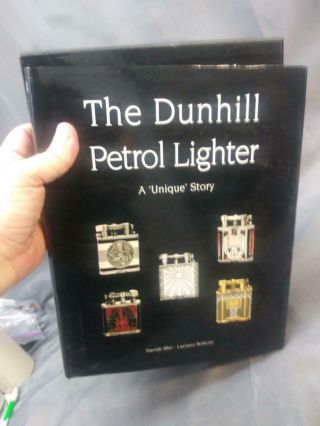 The Dunhill Petrol Lighter Book on Cigarette Lighters Vintage in Case Cover 7