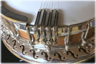 Vintage 1930/31 Bacon & Day B&D Silver Bell N0.  1 Tenor Banjo 9