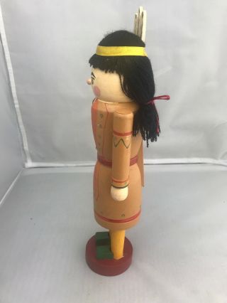 Vintage Nutcracker Indian Native Christmas Branded American 4