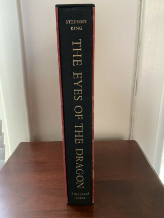Stephen King Signed Limited/numbered " Eye Of The Dragon 367/1000 Fine/rare