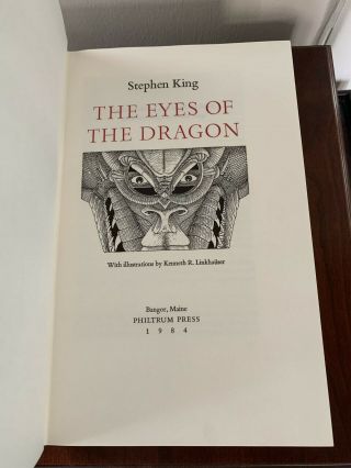 Stephen King Signed Limited/Numbered 