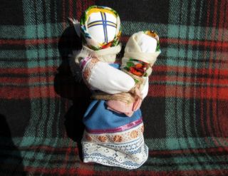 Handmade Scythian - Sarmats - Slavic Charm - Amulet Big Doll Motanka " On Motherhood " 2