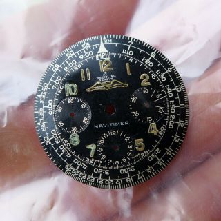 A VERY RARE VINTAGE EARLY 1960s BREITLING NAVITIMER AOPA REF.  806 DIAL 2