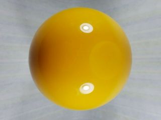 Antique Vintage Old Amber Bakelite Catalin Ball Dice Rod Block Yellow 2820gr RAR 5