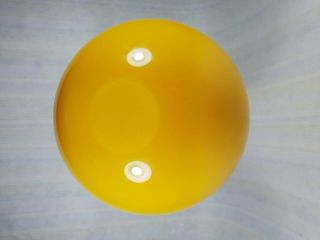 Antique Vintage Old Amber Bakelite Catalin Ball Dice Rod Block Yellow 2820gr RAR 6