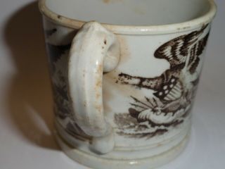 Antique 18th Century Ironstone Mug with Turkey Head 5