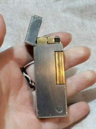 VINTAGE DUNHILL ROLLAGAS GAS LIGHTER SWISS MADE 5