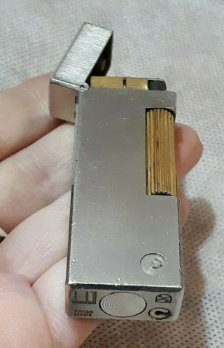 VINTAGE DUNHILL ROLLAGAS GAS LIGHTER SWISS MADE 6