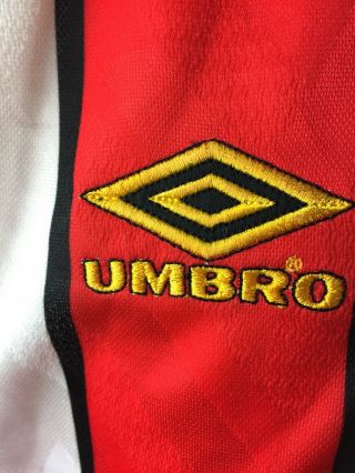 Sheffield United Home Shirt 1992 - 1994 Laver Umbro Rare Players Jersey 2 See Des 3